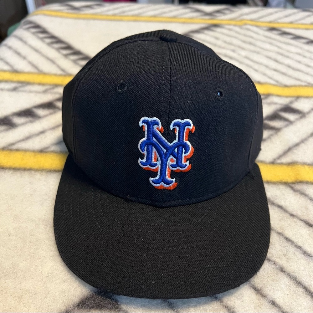 Vintage New Era New York Mets Hat 7 1/4 - Made in USA